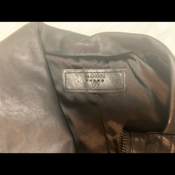 BLANKNYC Faux Leather Moto Jacket (small) - Picture 6 of 8